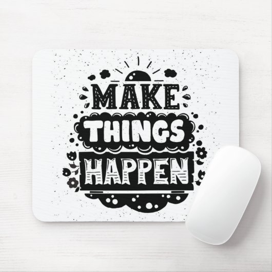 Doe dingen gebeuren muismat (Met muis)