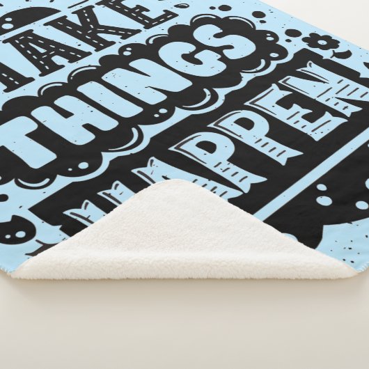 Doe dingen gebeuren sherpa deken (3/4)