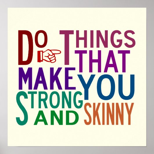 Doe Dingen - Inspiratieposter Poster (Voorkant)