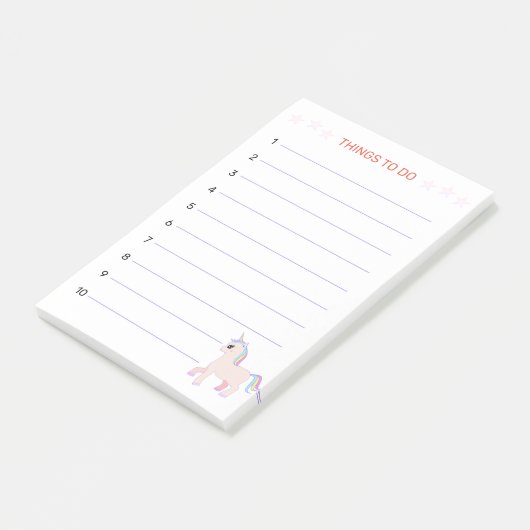 Doe dingen om te doen post-it® notes (Schuin)