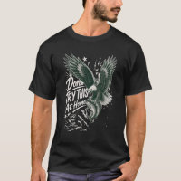 Doe dit niet thuis Adelaar Vissen T-shirt