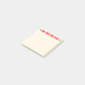 Doe dit of andere grappigheid post-it® notes (Schuin)