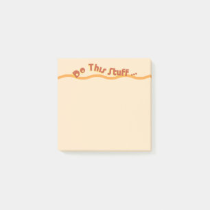 Doe dit soort dingen... post-it® notes