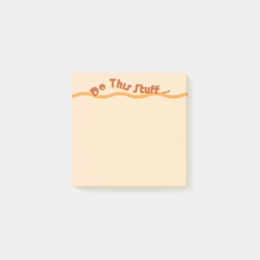 Doe dit soort dingen... post-it® notes (Voorkant)