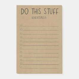 Doe dit uiteindelijk post-it® notes