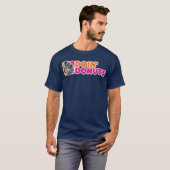 Doe Donuts Grappige Drifting Auto Racing Enthousia T-shirt (Voorkant volledig)