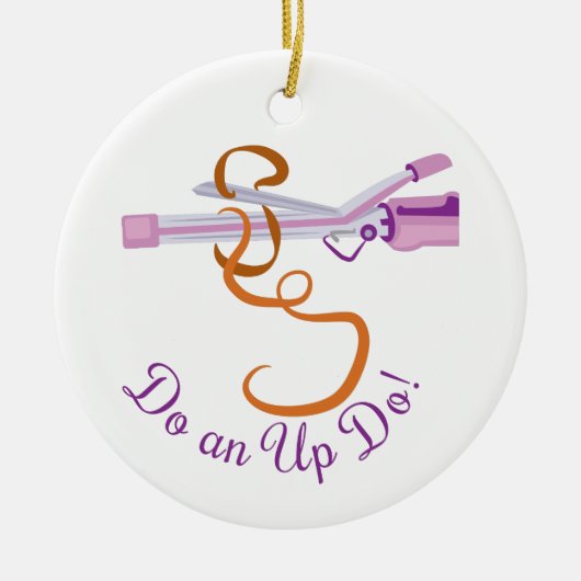 Doe een back-up keramisch ornament (Voorkant)