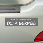 Doe een boei...Bumpersticker Bumpersticker (Op auto)