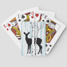 Doe een Deer in Birch Forest Spelling Cards