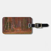 Doe een Deer in het Arrowidenmeer Bagagelabel (Voorkant horizontaal)