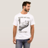 Doe een dutje - Katten T-shirt (Voorkant volledig)