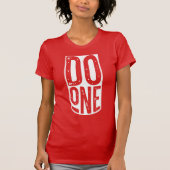 "Doe één" Funny Mancunian Dialect T-Shirt (Voorkant)