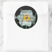 Doe een Kindness Ronde Sticker (Tas)