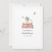 Doe een ring om het Reis Thema Bruidsdouche-spel Kaart (Achterkant)