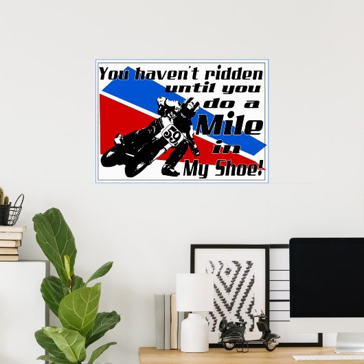 Doe een stapel in mijn schoen.... poster (Thuiskantoor)