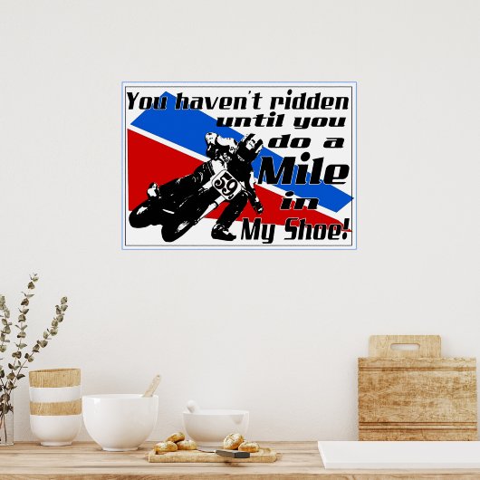 Doe een stapel in mijn schoen.... poster (Keuken)