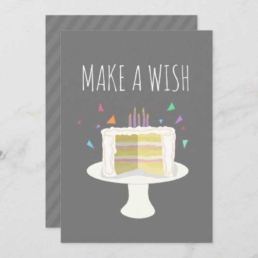 Doe een Uitnodiging van de Partij van de Wens (Voorkant / Achterkant)