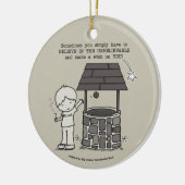 Doe een wens voor je! keramisch ornament (Links)