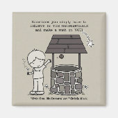 Doe een wens voor je! magneet (Voorkant)