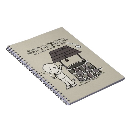 Doe een wens voor je! notitieboek (Rechterzijde)