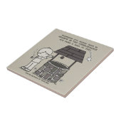 Doe een wens voor je! tegeltje (Zijkant)