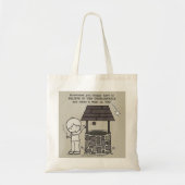 Doe een wens voor je! tote bag (Voorkant)