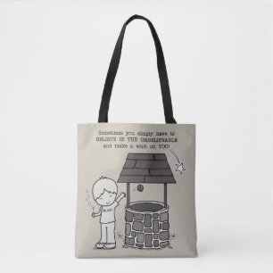 Doe een wens voor je! tote bag