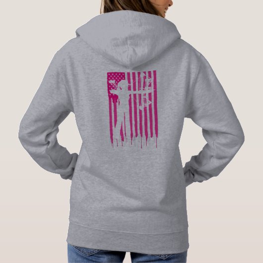 Doe en Arrow Hoodie (Achterkant)