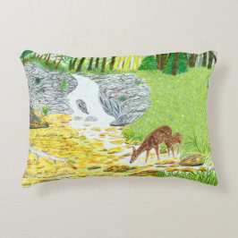 Doe en Fawn Accent Kussen