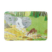 Doe en Fawn Badmat (Voorkant)