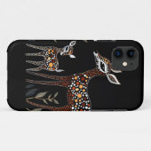 Doe en Fawn Case-Mate iPhone Case (Achterkant (horizontaal))