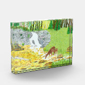 Doe en Fawn Deer Fotoblokken (Links)