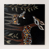 Doe en Fawn Legpuzzel (Horizontaal)