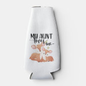 Doe en Fawn Mijn tante houdt van me Flesjeskoeler (Voorkant)