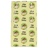 Doe en Fawn Yellow Klein Cadeauzakje (Voorkant)