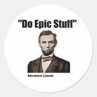 Doe epische dingen Abraham Lincoln