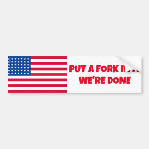 DOE ER EEN VORK IN DE BUMPERSTICKER