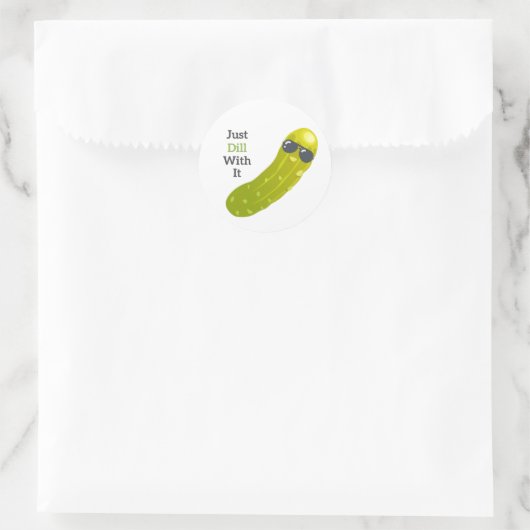 Doe er gewoon mee Sticker (Tas)