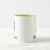 Doe er mee! inmaken tweekleurige koffiemok (Center)