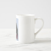 Doe er niet aan, drink thee. porselein kop (Rechts)