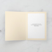 Doe & Fawn "impressionist" moeder verjaardag Kaart (Binnen)