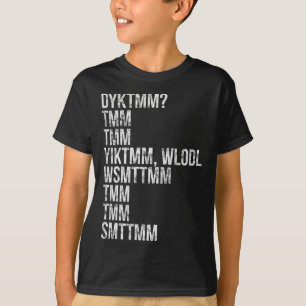 Doe Funny Ken Muffin Sarcastisch Gezegde Vintage T-shirt
