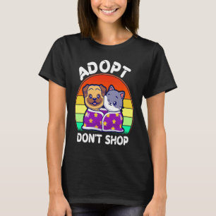Doe geen aankopen als je Cat Dog Family Member ado T-shirt
