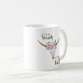 Doe geen harm maar neem geen bull in koffiemok (Voorkant rechts)