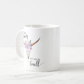 Doe geen harm maar neem geen bull in koffiemok (Voorkant links)