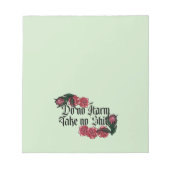 Doe geen Harm Notitieblok (Voorkant)