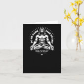 Doe geen Harm Sticker Kaart (Gele Bloem)