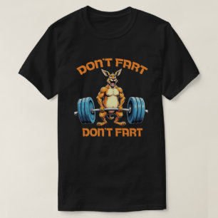 Doe Geen Scheet Kangoeroe Gymshirt: Grappige Worko T-shirt