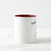 Doe geen stoute Mok aan de rechterkant (Midden)