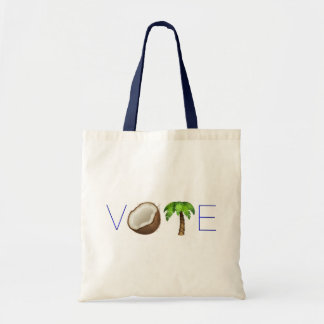 Doe gek en stem! tote bag